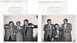 Lot of Twenty 10 x 8 Glossy Photos Featuring Shemp, From Various Three Stooges Films, Publicity Stills & Appearances -- Very Good Condition